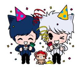 Cat prince sticker #825286