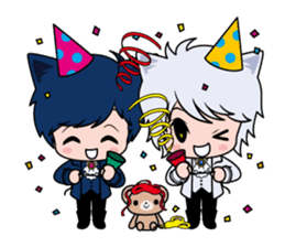 Cat prince sticker #825286