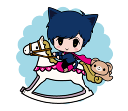 Cat prince sticker #825289