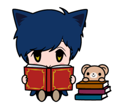 Cat prince sticker #825290