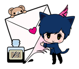 Cat prince sticker #825291