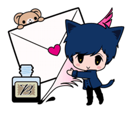 Cat prince sticker #825291