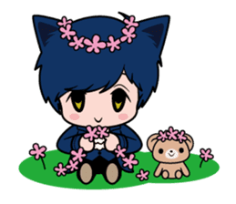 Cat prince sticker #825292