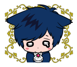 Cat prince sticker #825300