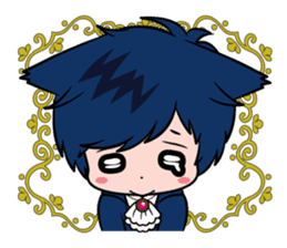 Cat prince sticker #825300