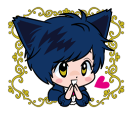 Cat prince sticker #825304