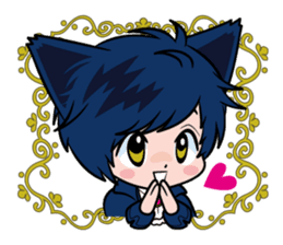 Cat prince sticker #825304