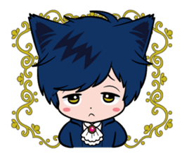 Cat prince sticker #825305