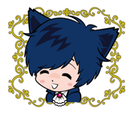 Cat prince sticker #825306