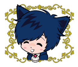 Cat prince sticker #825306