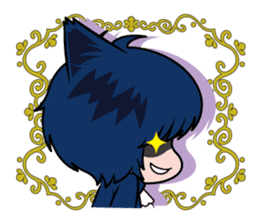 Cat prince sticker #825308