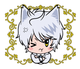 Cat prince sticker #825310