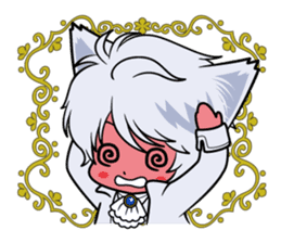 Cat prince sticker #825311