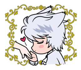 Cat prince sticker #825312