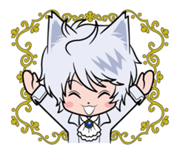 Cat prince sticker #825313