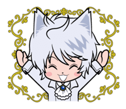 Cat prince sticker #825313