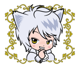 Cat prince sticker #825314