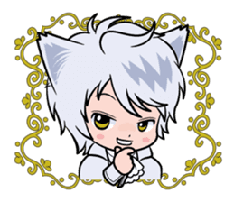 Cat prince sticker #825314