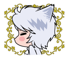 Cat prince sticker #825315