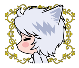 Cat prince sticker #825315
