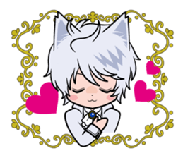 Cat prince sticker #825316