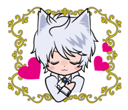 Cat prince sticker #825316