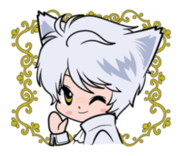 Cat prince sticker #825318