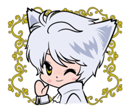 Cat prince sticker #825318
