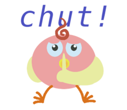 Ma p'tite POUPOULE french sticker #825329