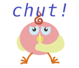 Ma p'tite POUPOULE french sticker #825329