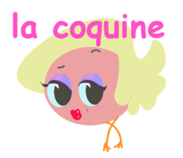 Ma p'tite POUPOULE french sticker #825333