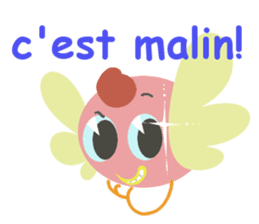 Ma p'tite POUPOULE french sticker #825334