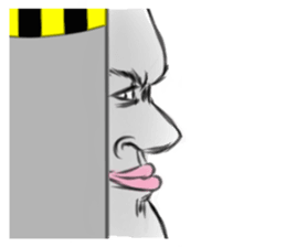 Side face sticker #826203