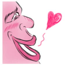 Side face sticker #826233