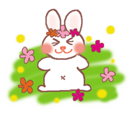 Fun day of Rabbit Meechan sticker #826559