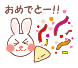 Fun day of Rabbit Meechan sticker #826571