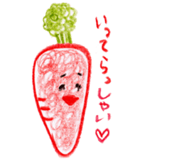 Vegetables village sticker #827009