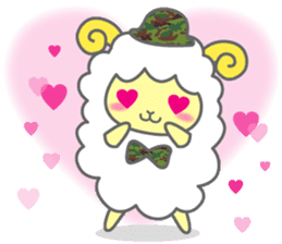 Moko-chan of sheep sticker #827245