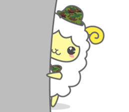 Moko-chan of sheep sticker #827249