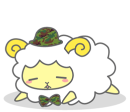 Moko-chan of sheep sticker #827252