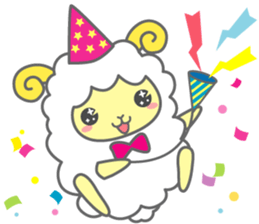 Moko-chan of sheep sticker #827254