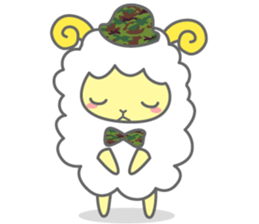 Moko-chan of sheep sticker #827260