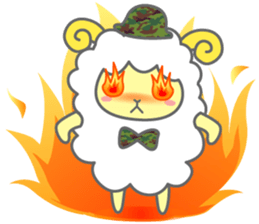 Moko-chan of sheep sticker #827261