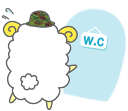 Moko-chan of sheep sticker #827262