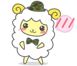 Moko-chan of sheep sticker #827263