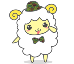Moko-chan of sheep sticker #827264
