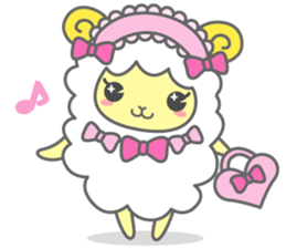 Moko-chan of sheep sticker #827270