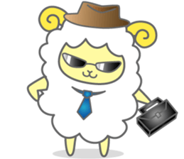 Moko-chan of sheep sticker #827271