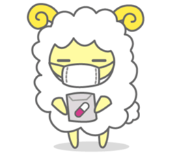 Moko-chan of sheep sticker #827273