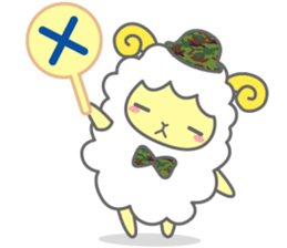 Moko-chan of sheep sticker #827275